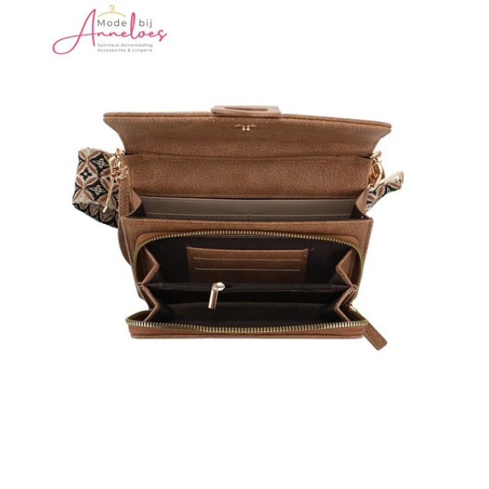 I'm Dutch portemonnee -telefoontasje Osaka - Camel